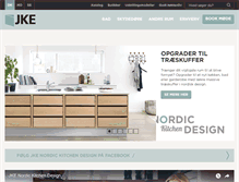 Tablet Screenshot of jke-design.dk
